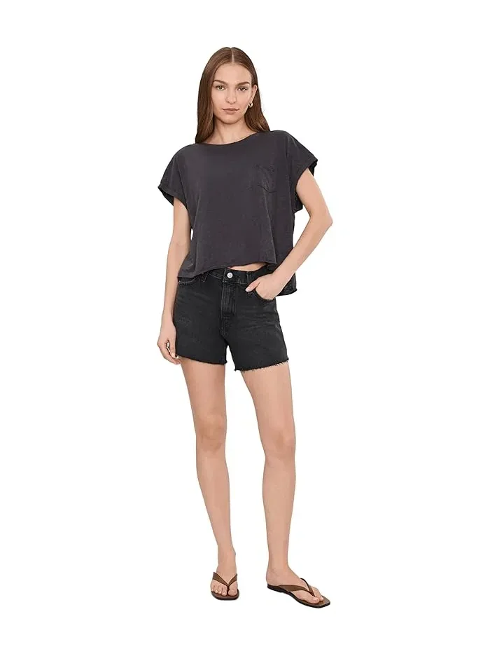 Шорты высокие Ribcage Short Zip Levi's Premium, Shrink Up — изображение 2 из 5, мульти