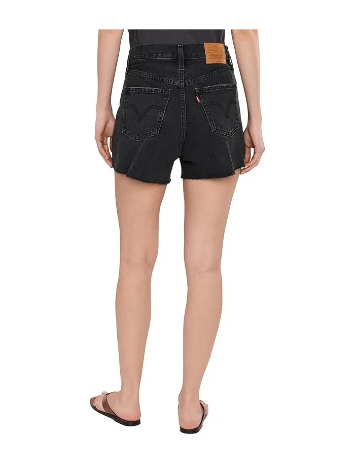 Шорты высокие Ribcage Short Zip Levi's Premium, Shrink Up — изображение 4 из 5, мульти