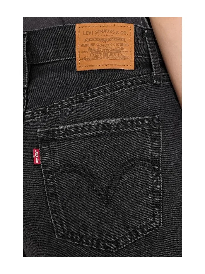 Шорты высокие Ribcage Short Zip Levi's Premium, Shrink Up — изображение 5 из 5, мульти