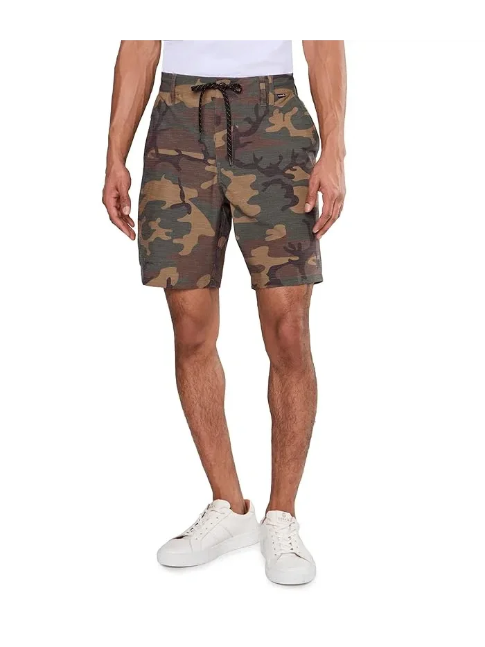 Шорты Phantom Nomad Walkshorts 19" Hurley — изображение 1 из 5, оливковый