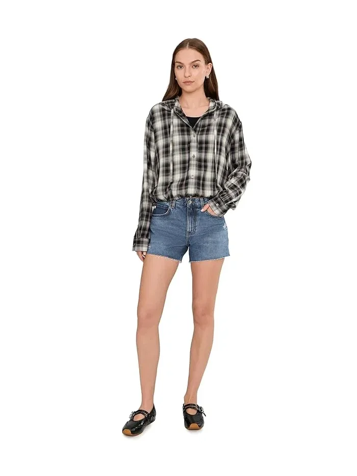Шорты высокие расслабленные Halle AG Jeans, 11 Years Enrich — изображение 2 из 5, обогащенный