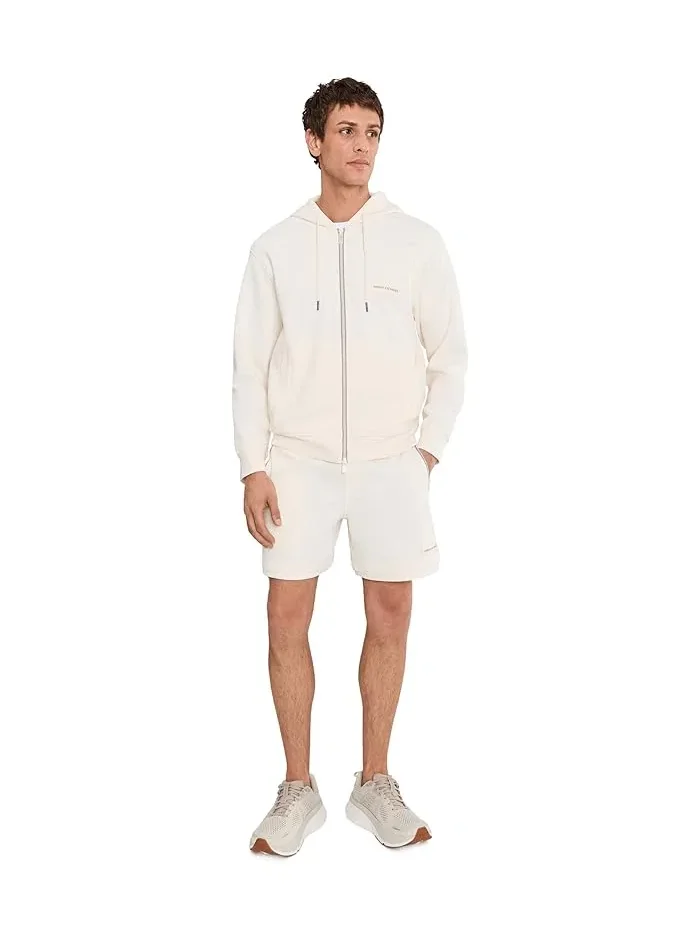 Шорты из твила Cotton Mix Twill Armani Exchange — изображение 2 из 5, белый