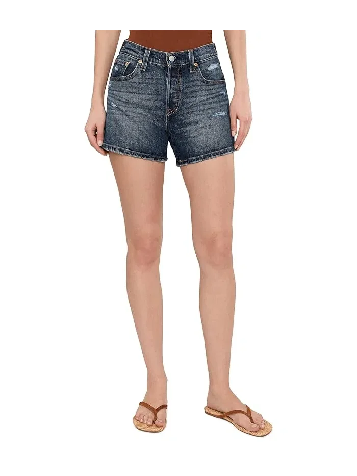 Шорты джинсовые 501 Curve Levi's Premium, Happy Vibes Curve