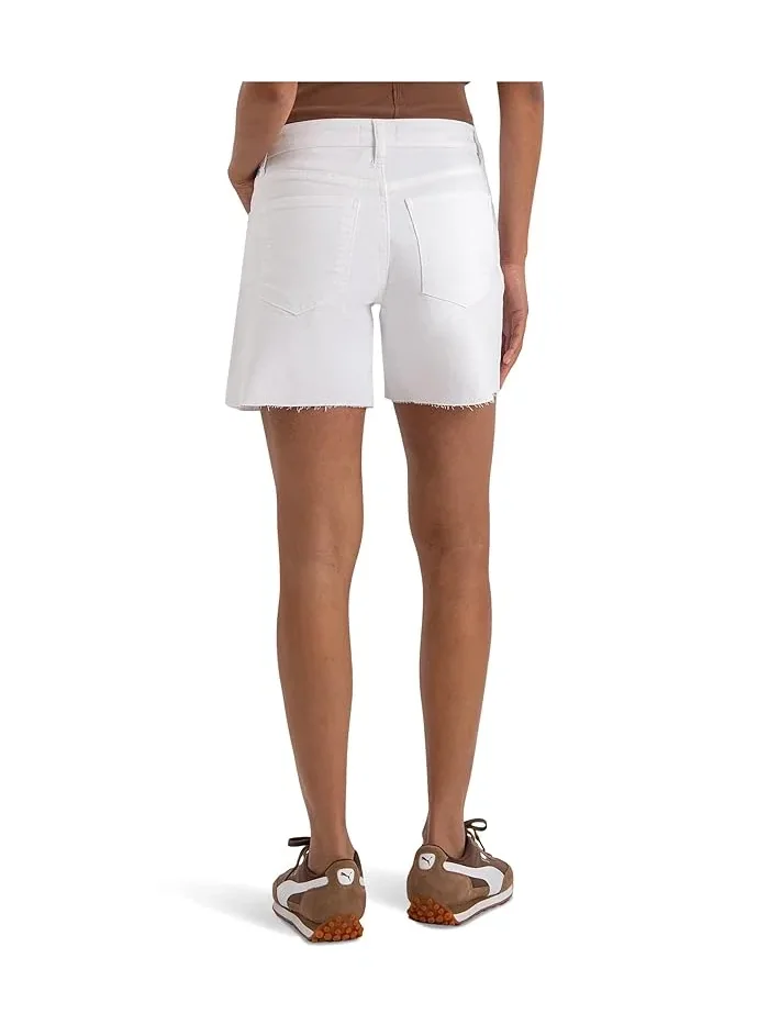 Шорты высокие Hailey Optic White, KUT from the Kloth — изображение 3 из 3, белый