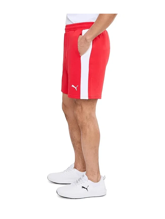 Шорты повседневные T7 Relaxed Shorts PUMA — изображение 3 из 5, красный