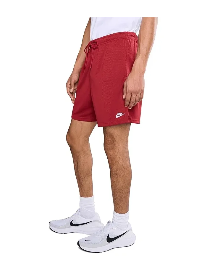 Шорты из сетки Club Mesh Flow Nike — изображение 3 из 5, белый