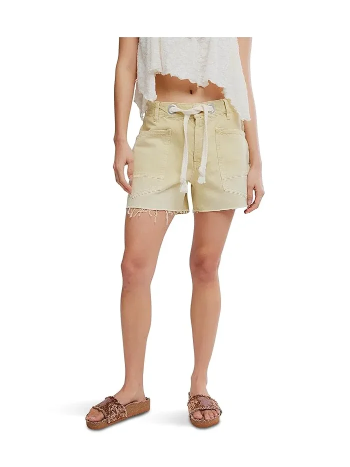 Шорты Moxie Barrel Free People, Whipped Butter