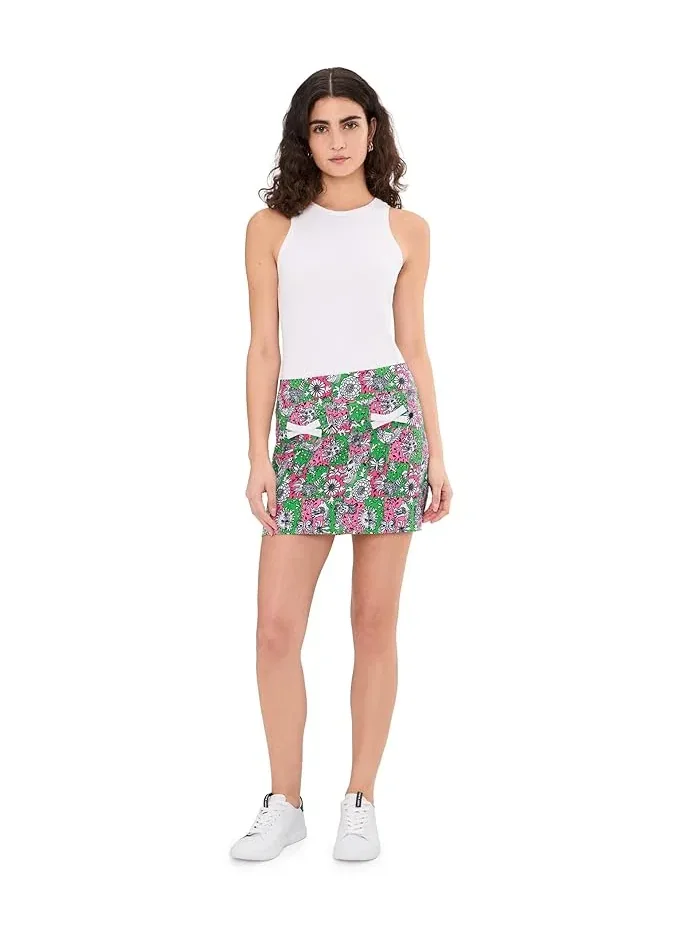 Юбка-шорты Monica 15" Lilly Pulitzer — изображение 2 из 5, розовый