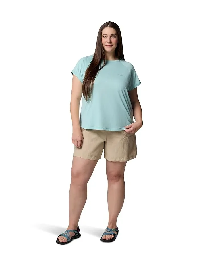 Шорты Columbia Plus Size Sandy River Shorts II — изображение 2 из 5, коричневый