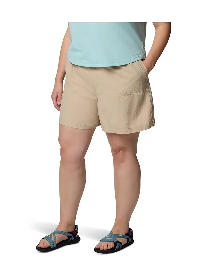 Шорты Columbia Plus Size Sandy River Shorts II — изображение 3 из 5, коричневый