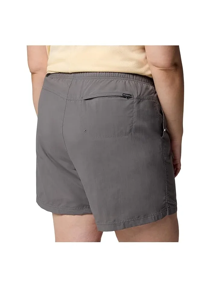 Шорты женские Plus Size Sandy River II Columbia — изображение 5 из 5, серый