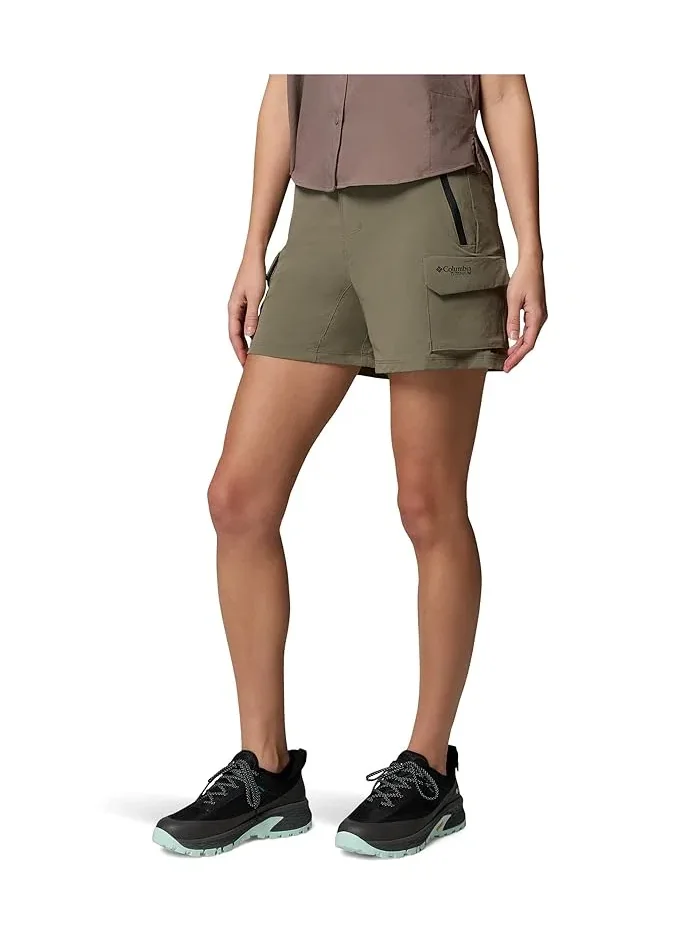 Шорты Columbia Silver Ridge Elite Shorts — изображение 3 из 5, зеленый