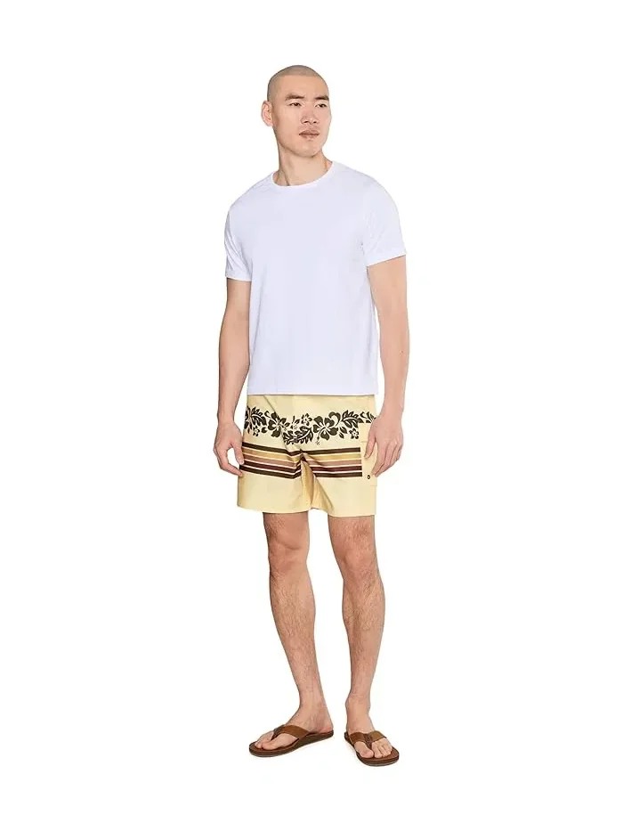 Шорты Exotica Trunk 17 RVCA — изображение 2 из 5, желтый