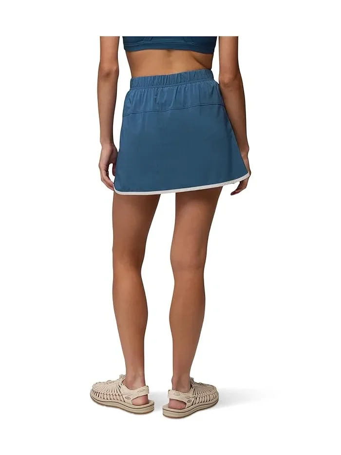 Юбка-шорты Railay Scallop Skort Prana — изображение 3 из 5, синий