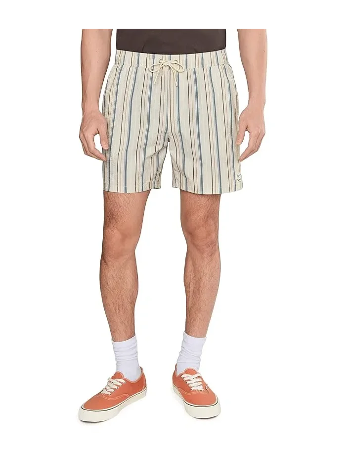 Шорты Exotica Seersucker Elastic 17 RVCA — изображение 1 из 5, светлый хаки