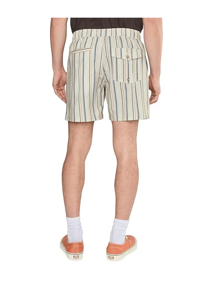 Шорты Exotica Seersucker Elastic 17 RVCA — изображение 4 из 5, светлый хаки