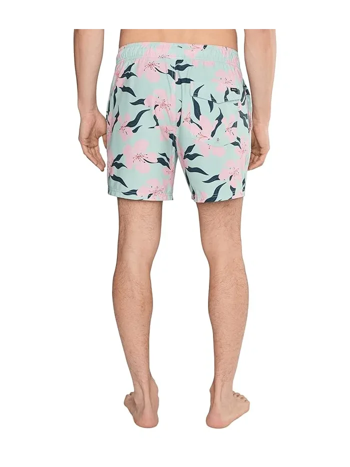 Шорты эластичные Resort Elastic 16 RVCA — изображение 4 из 5, синий