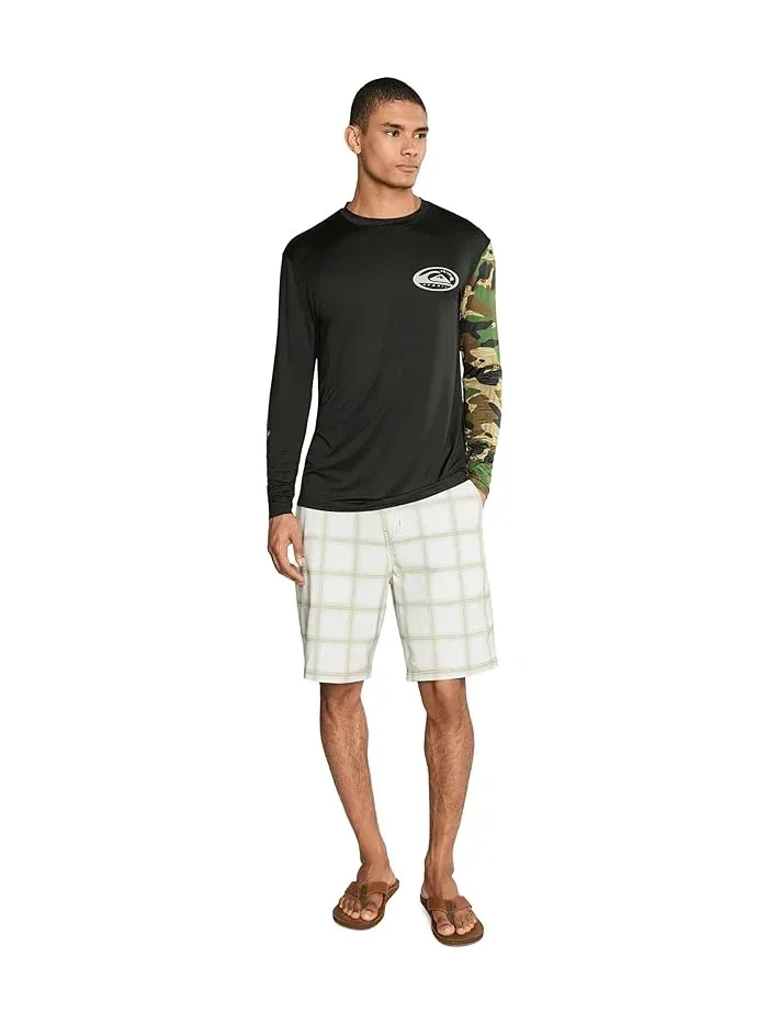 Шорты гибридные Union Print Amphibian 20 Quiksilver — изображение 2 из 5, белый