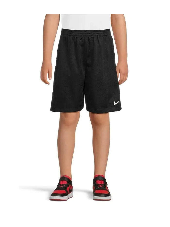 Шорты Nike Kids Dri-FIT Multi Mesh Shorts — изображение 1 из 4, черный