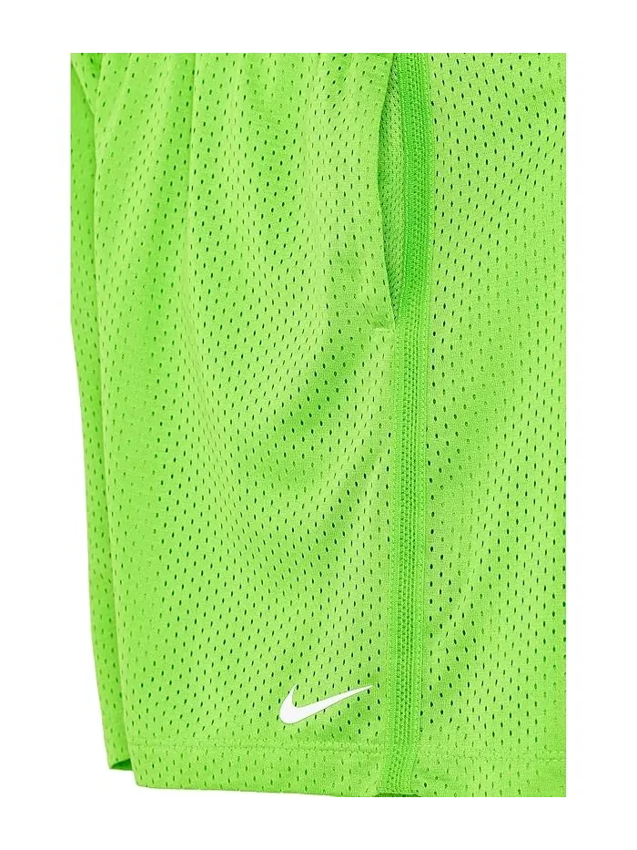 Шорты Dri-FIT Multi Mesh Nike Kids — изображение 3 из 3, зеленый