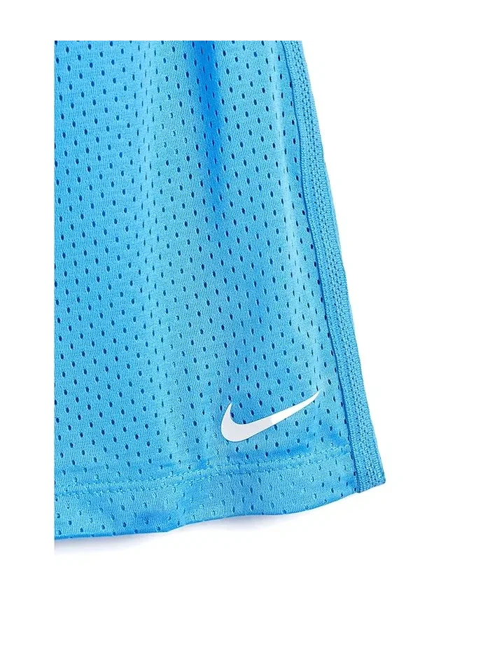 Шорты Dri-FIT Multi Mesh Nike Kids — изображение 3 из 3, синий