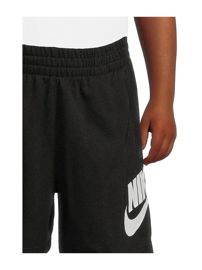 Шорты из футера Nike Kids — изображение 3 из 4, черный