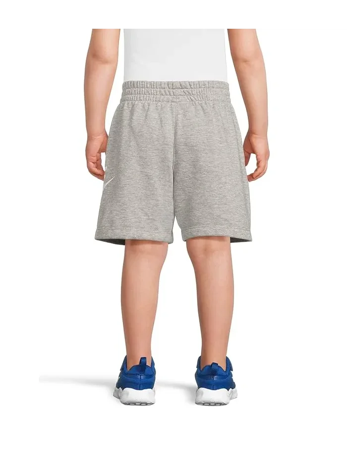Шорты французского махрового трикотажа Nike Kids French Terry Shorts — изображение 2 из 2, темный серый