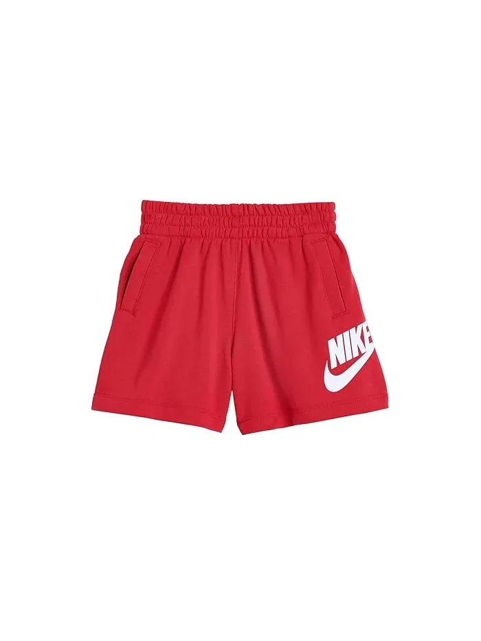 Шорты хлопковые French Terry Shorts Nike Kids — изображение 1 из 3, красный