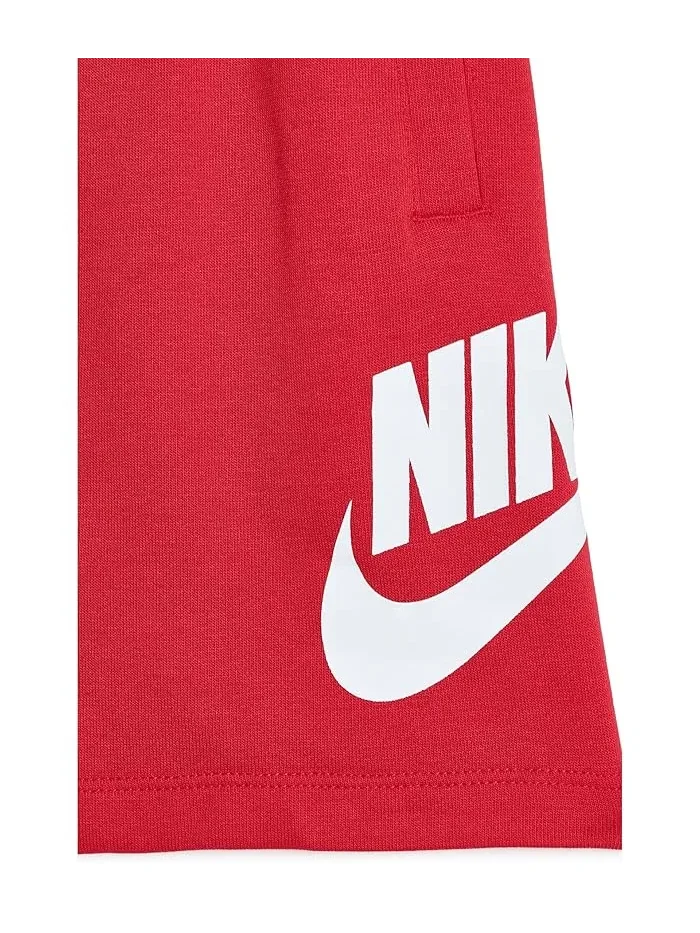 Шорты из футера Nike Kids French Terry Shorts — изображение 3 из 3, красный