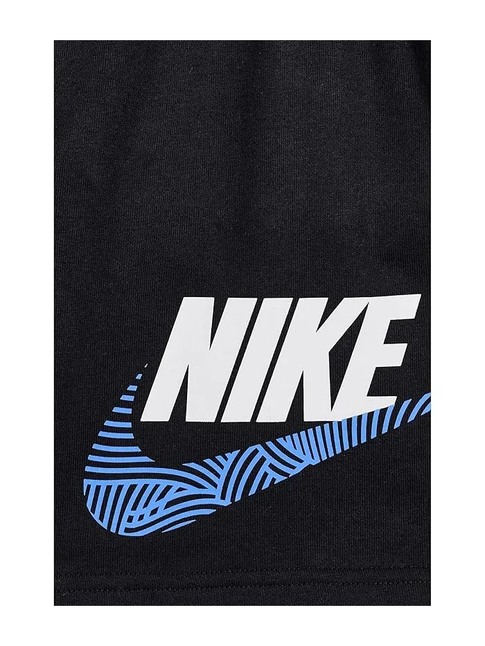 Шорты French Terry Nike Kids — изображение 3 из 3, черный