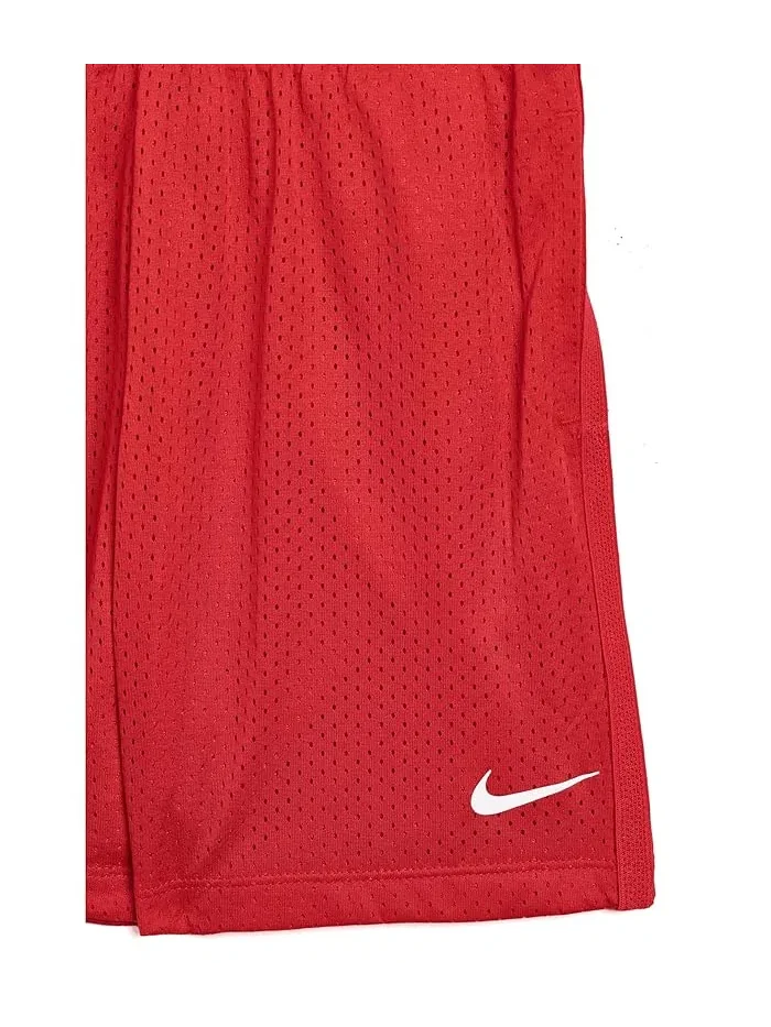 Шорты Dri-FIT Multi Mesh Nike Kids — изображение 3 из 3, красный