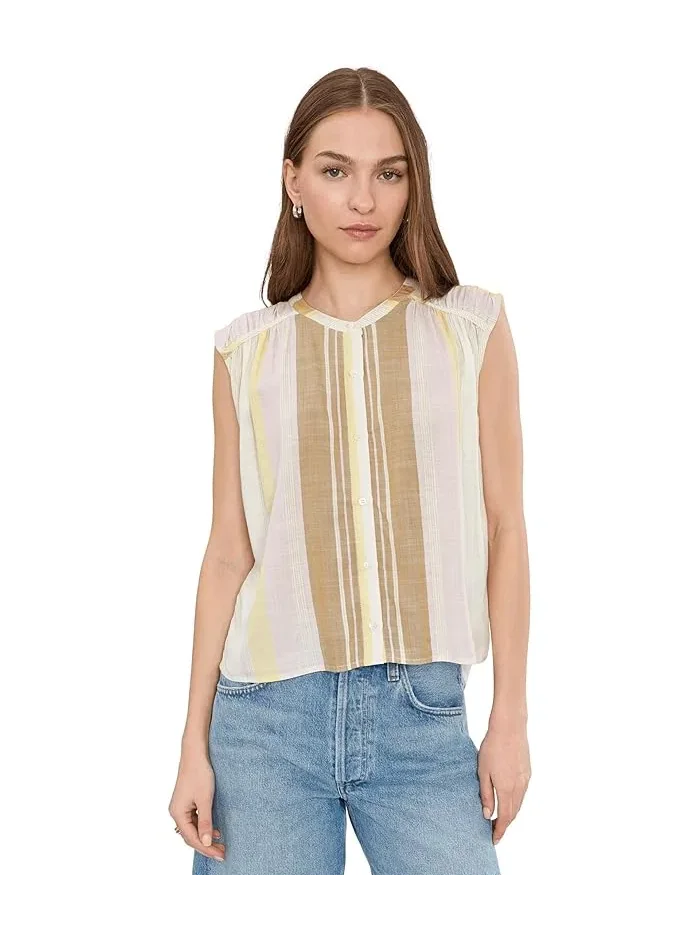 Блуза с шарнингом Dolman Button Front Woven Liverpool Los Angeles