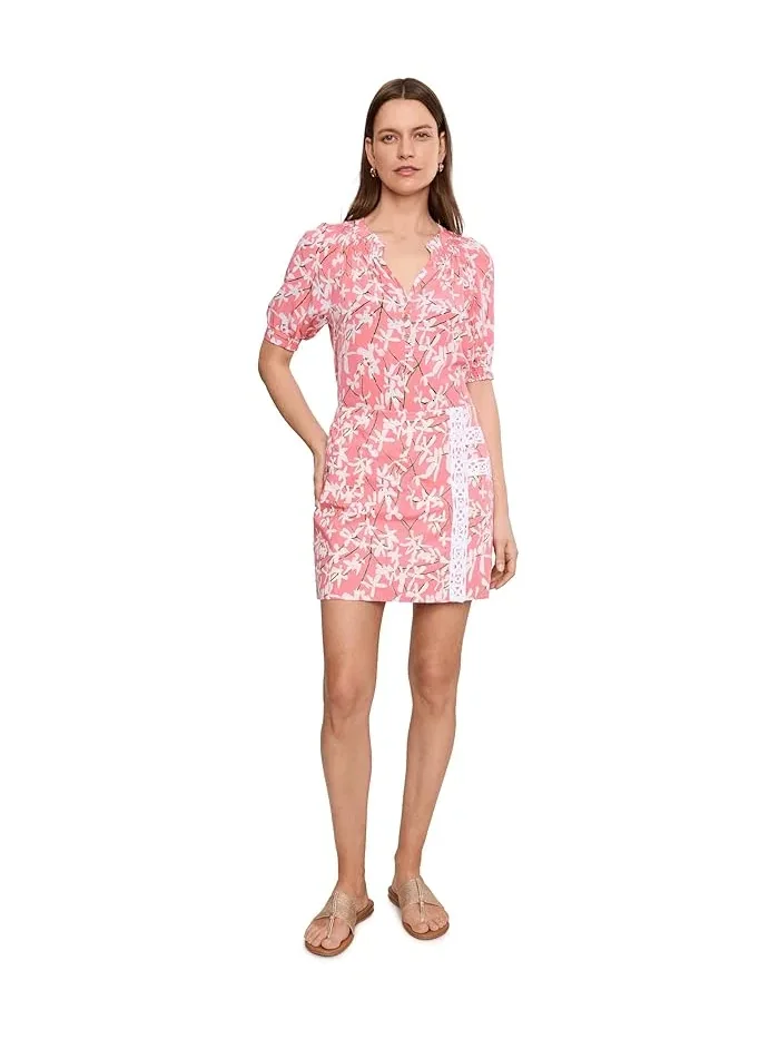 Блуза с коротким рукавом Elsa Lilly Pulitzer — изображение 2 из 5, синий