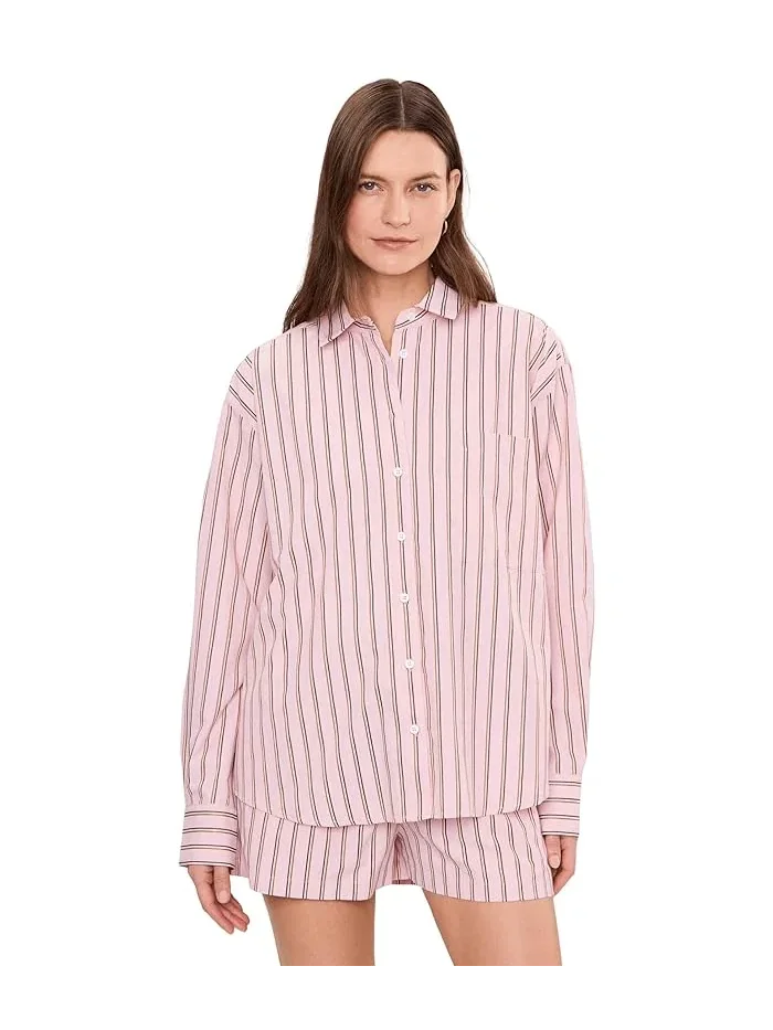 Рубашка оверсайз The Boyfriend Button-Down Joe's Jeans