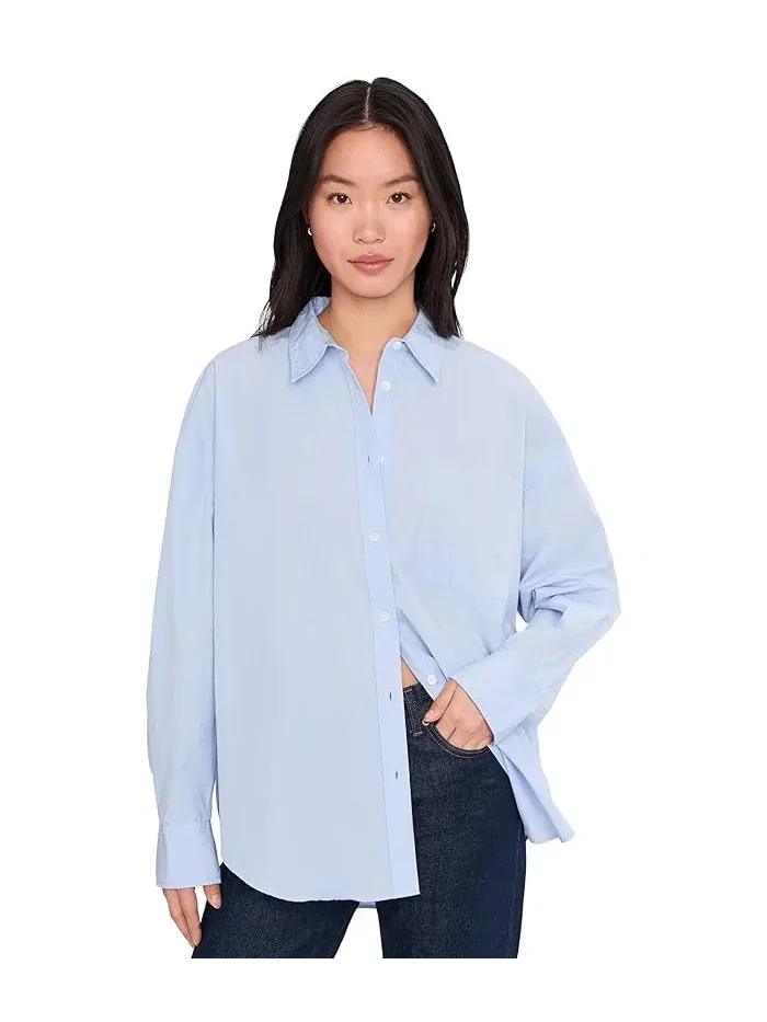 Рубашка свободного кроя Coastal Poplin Relaxed Faherty