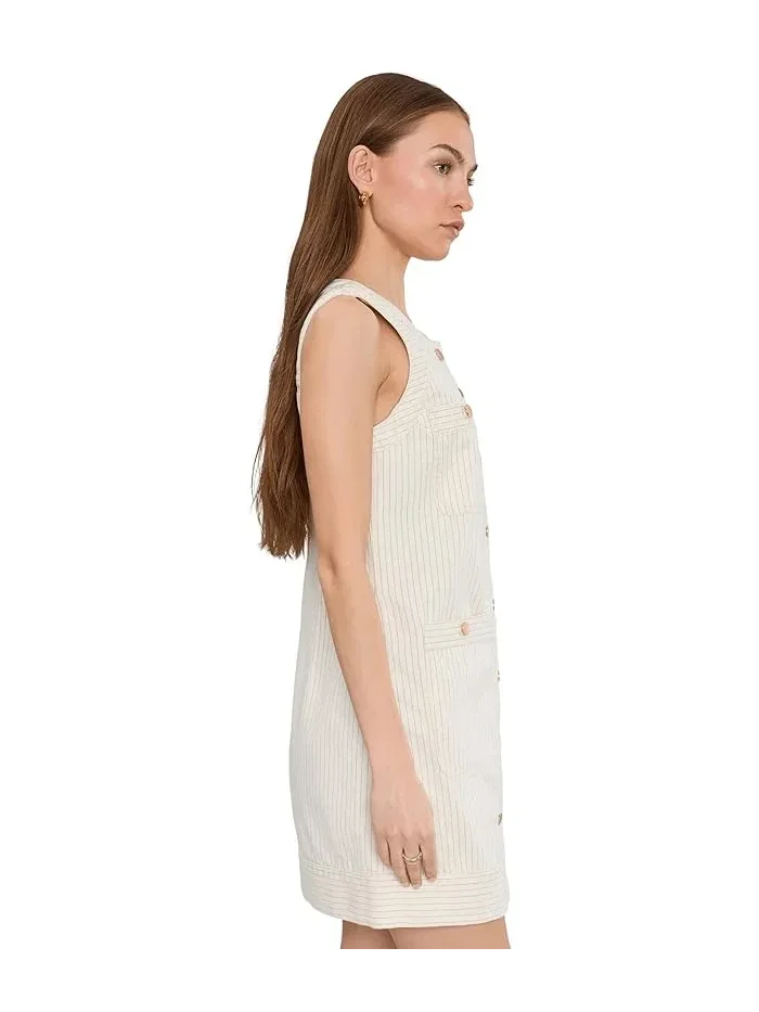 Платье-футляр с карманами Patch Pocket Shift Dress Liverpool Los Angeles — изображение 3 из 5, белый