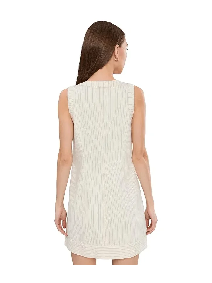 Платье-футляр с карманами Patch Pocket Shift Dress Liverpool Los Angeles — изображение 4 из 5, белый