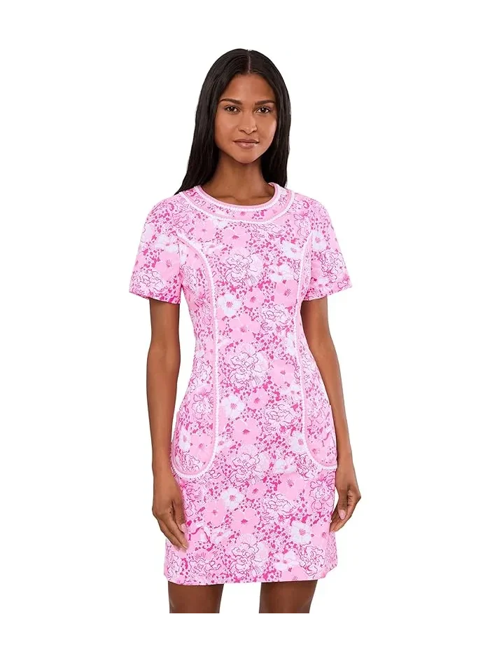 Платье-футляр короткий с рукавом Adetta Lilly Pulitzer