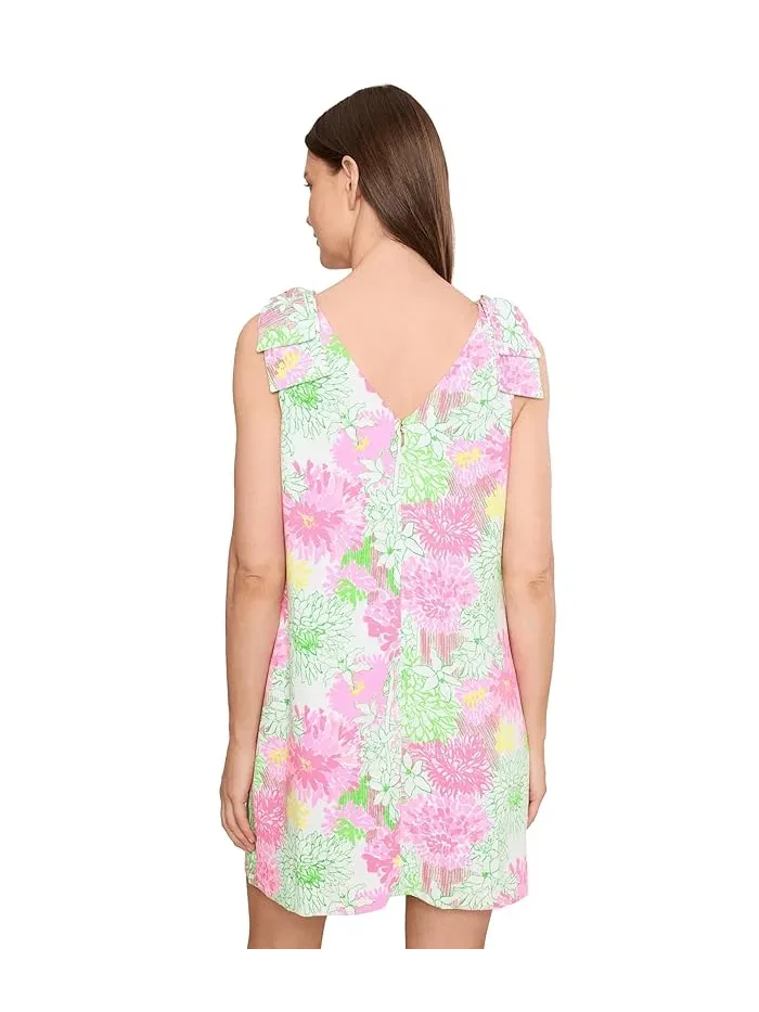 Платье-футляр с бантами Carmine Shift Lilly Pulitzer — изображение 4 из 5, розовый