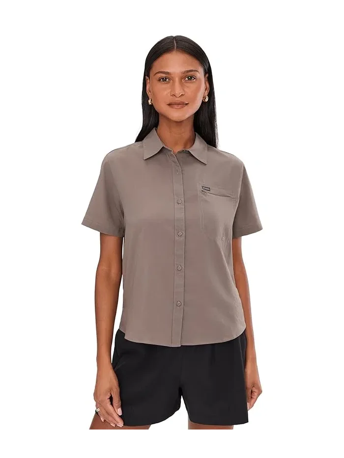 Рубашка с коротким рукавом Silver Ridge Utility II Columbia — изображение 1 из 5, железный