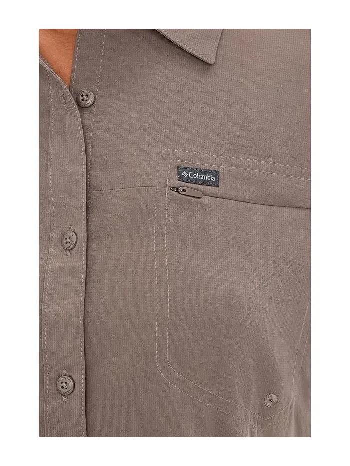 Рубашка с коротким рукавом Silver Ridge Utility II Columbia — изображение 5 из 5, железный