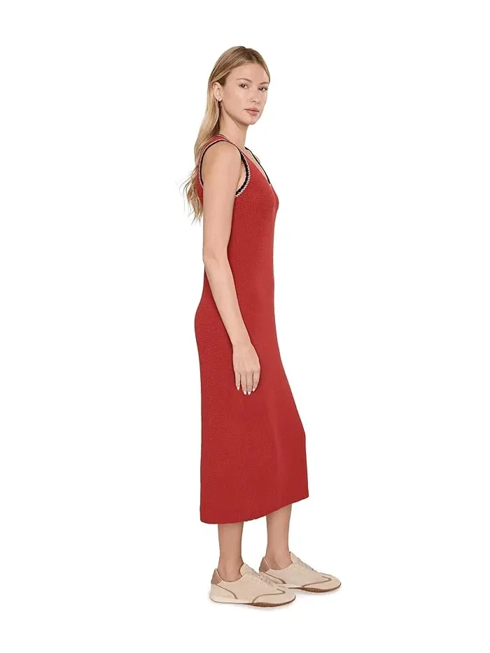 Платье трикотажное Mikel Knit Dress Varley, Bossa Nova — изображение 3 из 5, босса-нова
