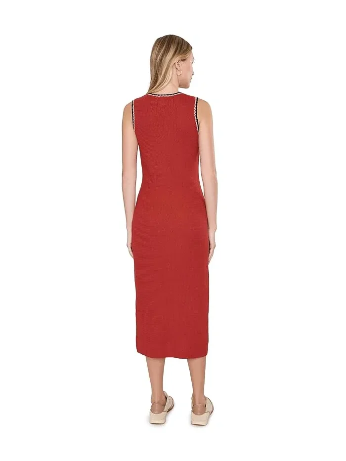 Платье трикотажное Mikel Knit Dress Varley, Bossa Nova — изображение 4 из 5, босса-нова