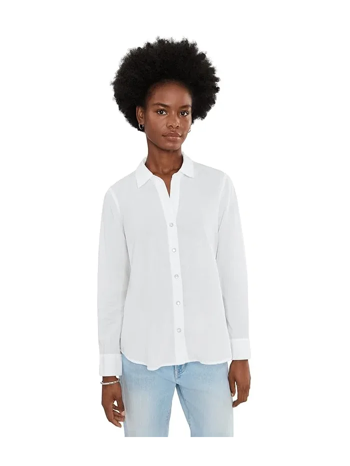 Рубашка хлопковая Core Cotton Shirt NIC+ZOE