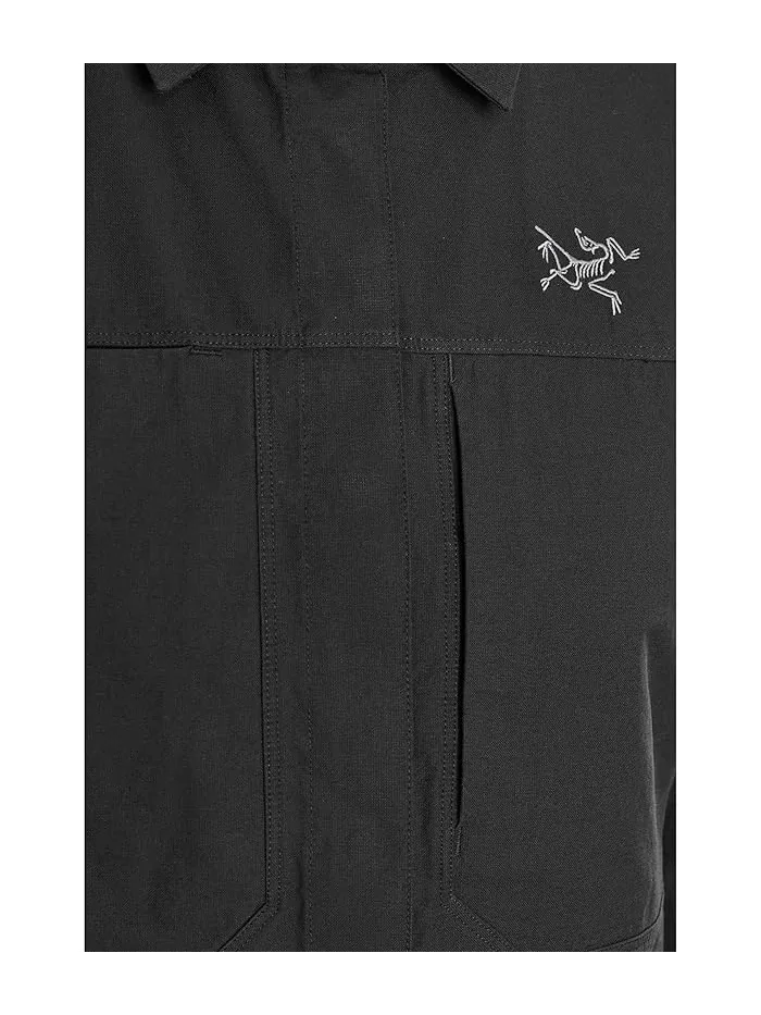 Рубашка хлопковая Clarkia SL Arc'teryx — изображение 5 из 5, черный