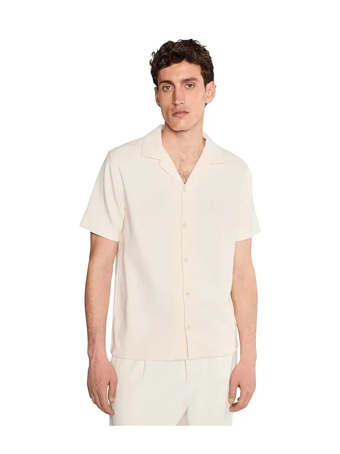 Рубашка Cabana Shirt Vince — изображение 1 из 5, кость