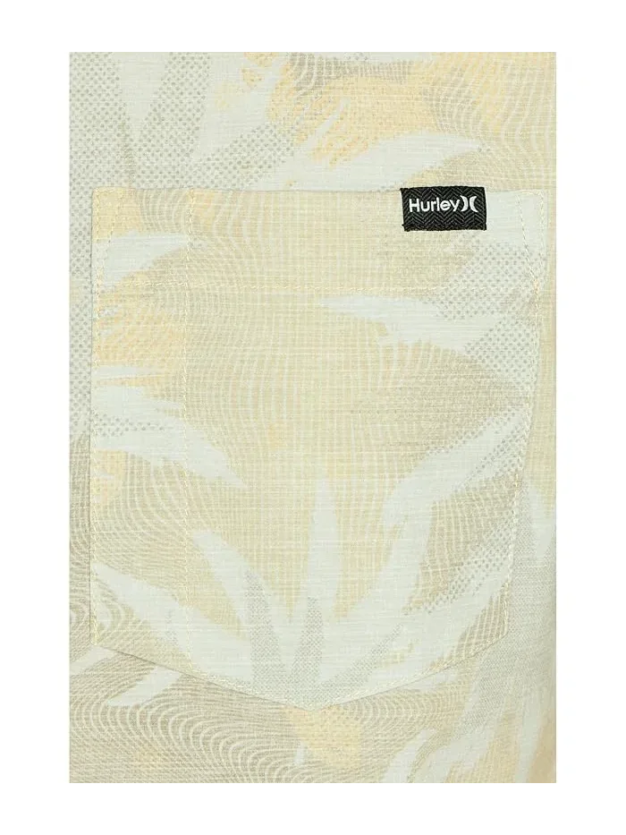 Рубашка с коротким рукавом Newport Stretch Hurley — изображение 5 из 5, коричневый