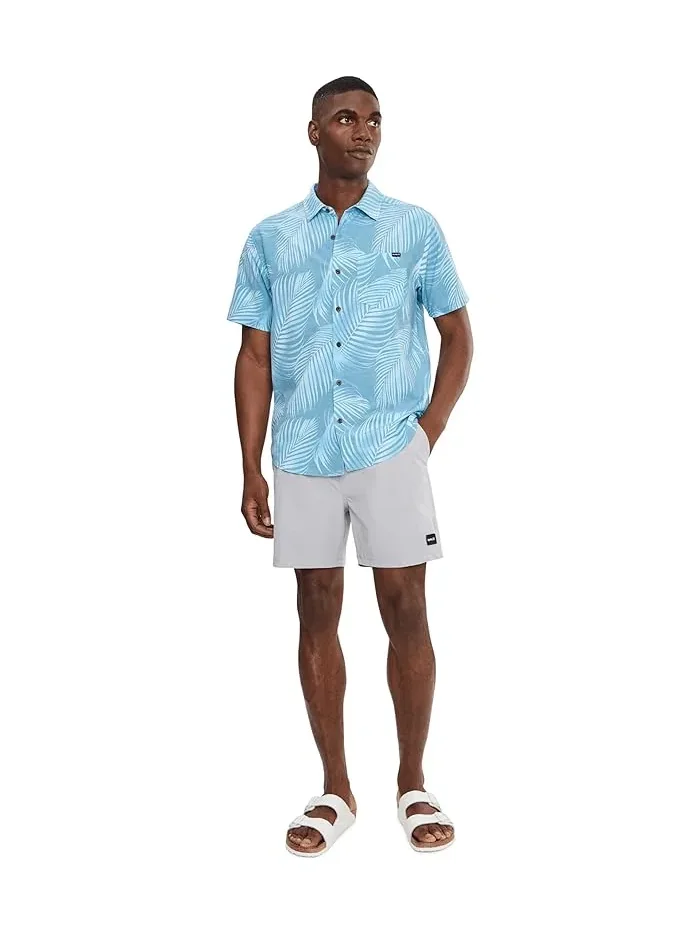 Рубашка с принтом Newport Stretch Hurley — изображение 2 из 5, серый