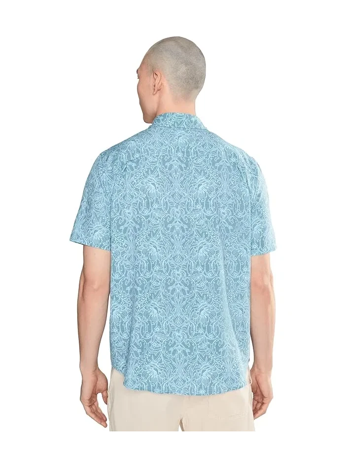 Рубашка хлопковая Newport Stretch Hurley — изображение 4 из 5, синий