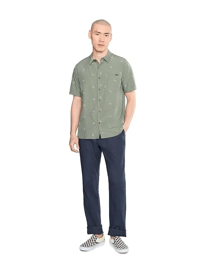 Рубашка Aero Short Sleeve Hurley — изображение 2 из 5, белый